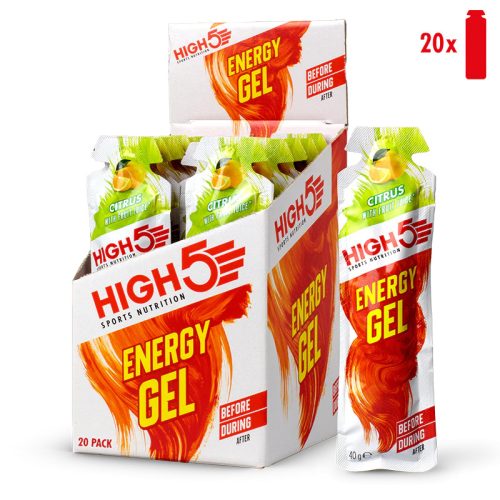 High5 Energy Gel – Citrus 20x40g