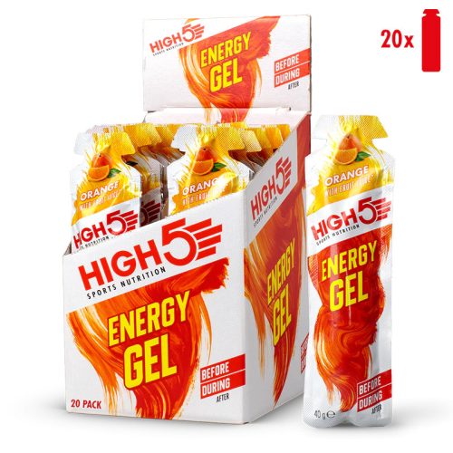 High5 Energy Gel – Narancs 20x40g