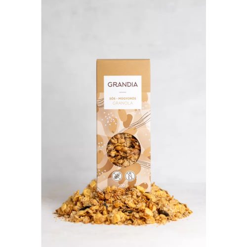 Sós mogyorós granola