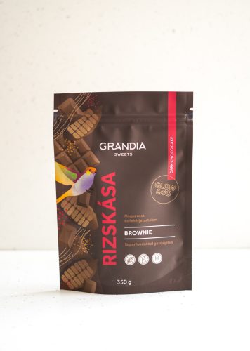 Brownie Rizskása növényi fehérjével